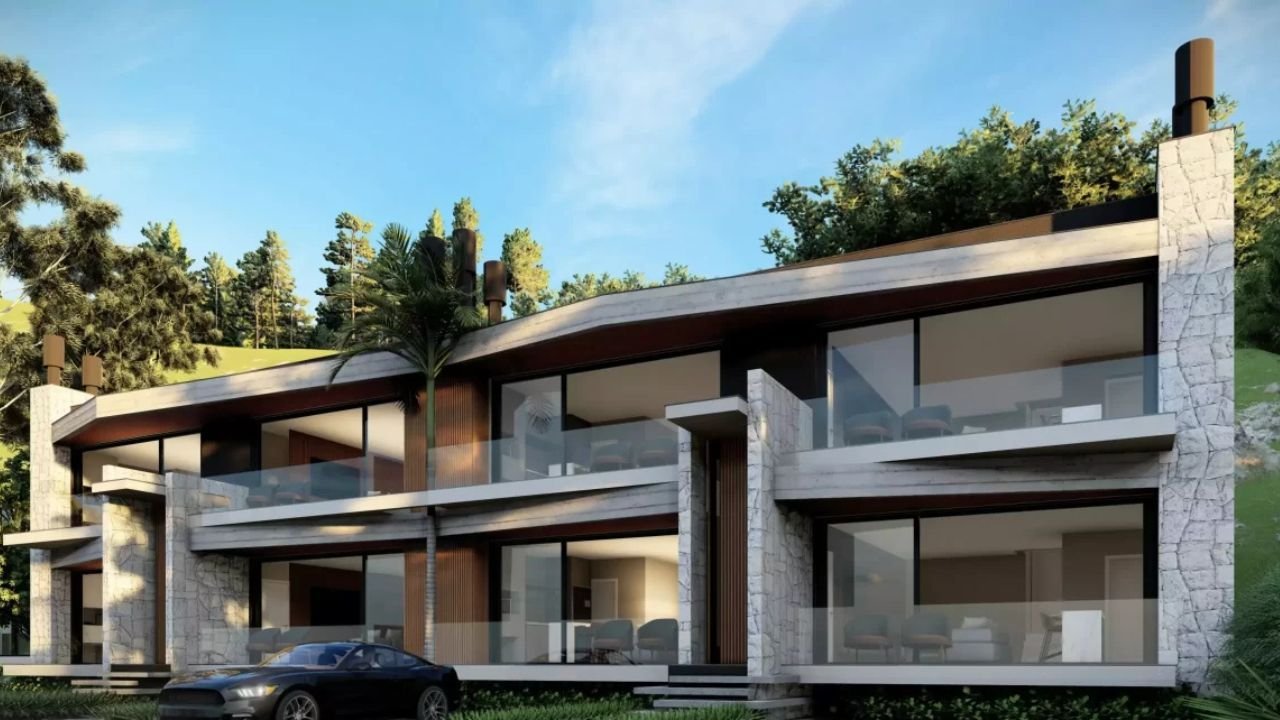 Casa com vista para o mar em Garopaba