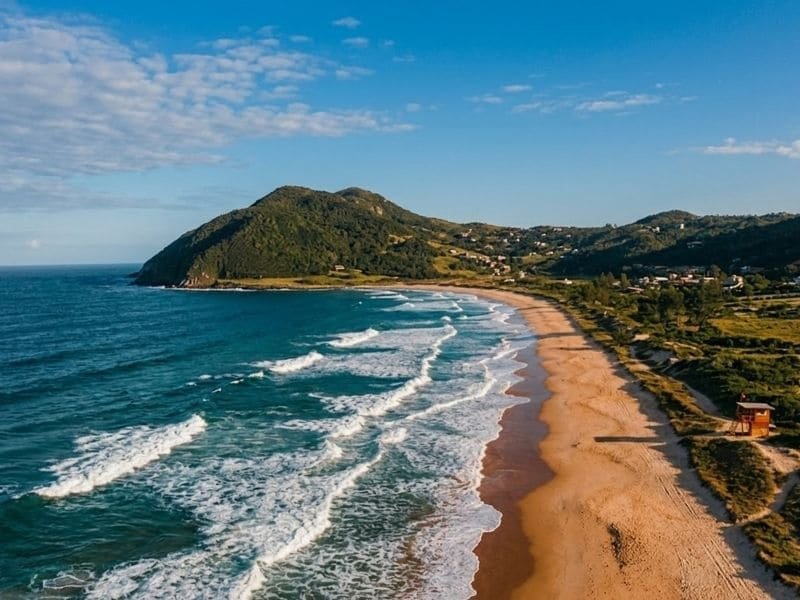 vista de garopaba, santa catarina
