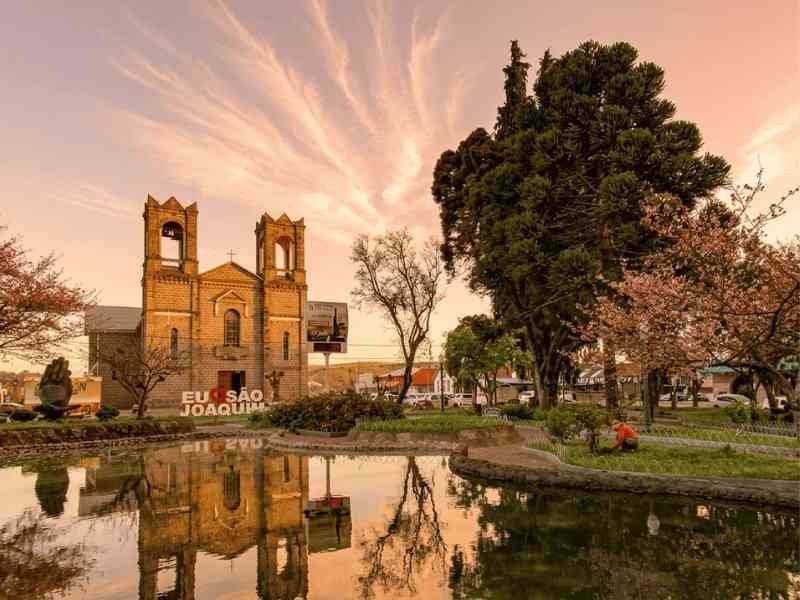 paisagem de são joaquim, santa catarina
